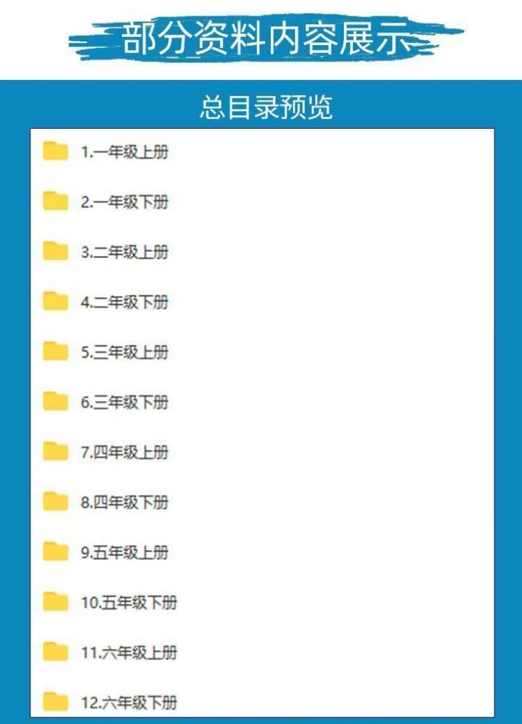 图片[7]-小学语文知识点汇总电子一二三四五六年级必背题总结大全word素材