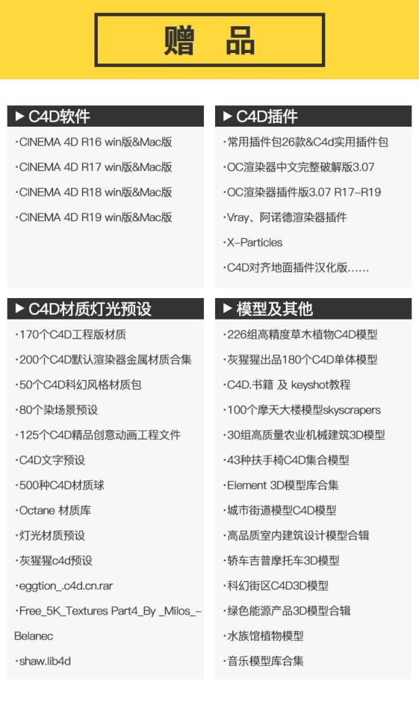 图片[5]-C4D教程零基础视频建模产品动画动态渲染电商案例软件教学课程