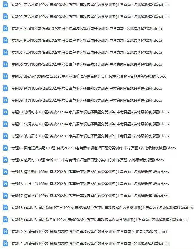 图片[4]-2024年中考复习资料课件语文数学英语物理化学生物历史地理电子版